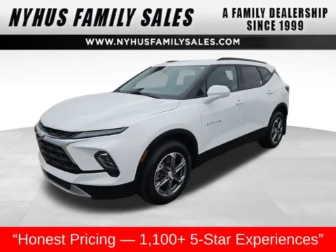 White 2024 Chevrolet Blazer LT for sale in Perham, MN