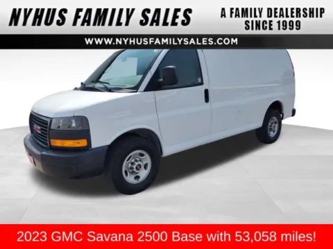 White 2023 GMC Savana 2500 Work Van for sale in Perham, MN