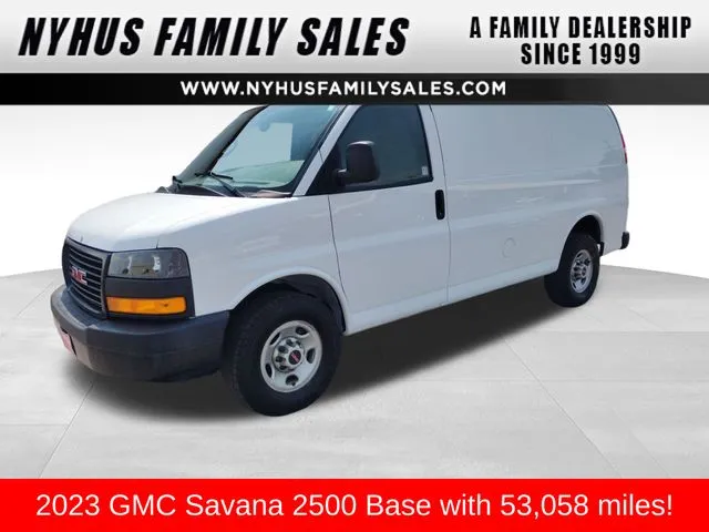White 2023 GMC Savana 2500 Work Van for sale in Perham, MN