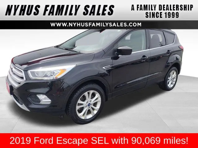 Black 2019 Ford Escape SEL for sale in Perham, MN