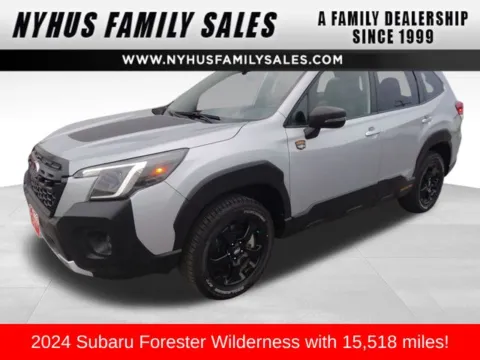 Silver 2024 Subaru Forester Wilderness for sale in Perham, MN