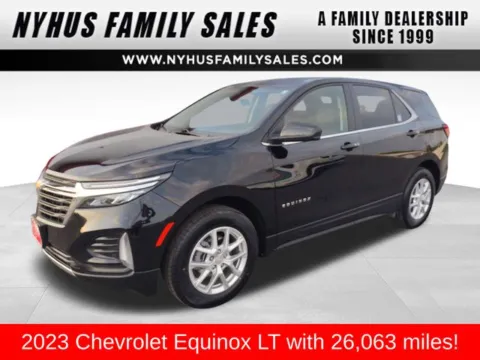 Black 2023 Chevrolet Equinox LT for sale in Perham, MN