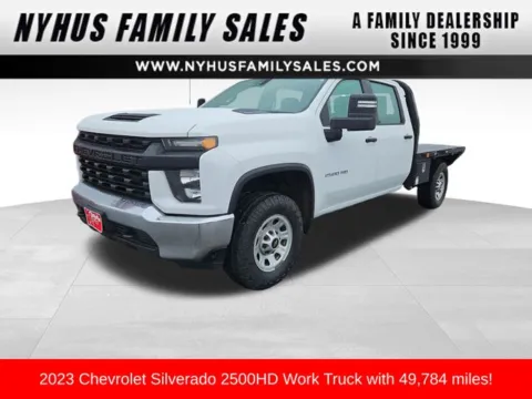 White 2023 Chevrolet Silverado 2500HD Work Truck for sale in Perham, MN