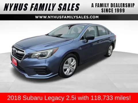 Blue 2018 Subaru Legacy 2.5i for sale in Perham, MN