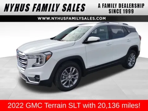 White 2022 GMC Terrain SLT for sale in Perham, MN