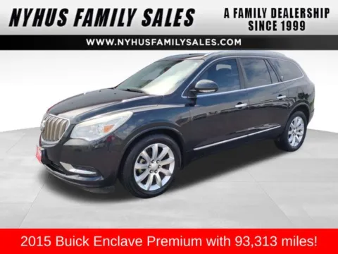 Black 2015 Buick Enclave Premium Group for sale in Perham, MN
