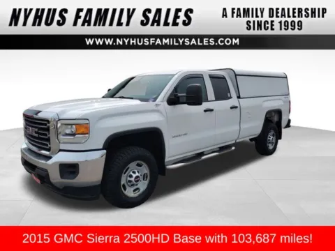 White 2015 GMC Sierra 2500HD for sale in Perham, MN