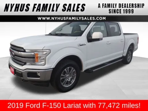 White 2019 Ford F-150 Lariat for sale in Perham, MN