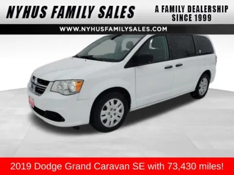 White 2019 Dodge Grand Caravan SE for sale in Perham, MN