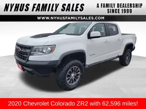 White 2020 Chevrolet Colorado ZR2 for sale in Perham, MN