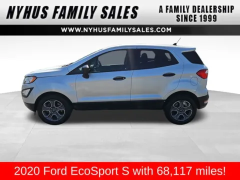 Silver 2020 Ford EcoSport S for sale in Perham, MN
