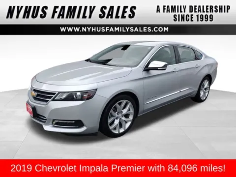 Silver 2019 Chevrolet Impala Premier for sale in Perham, MN