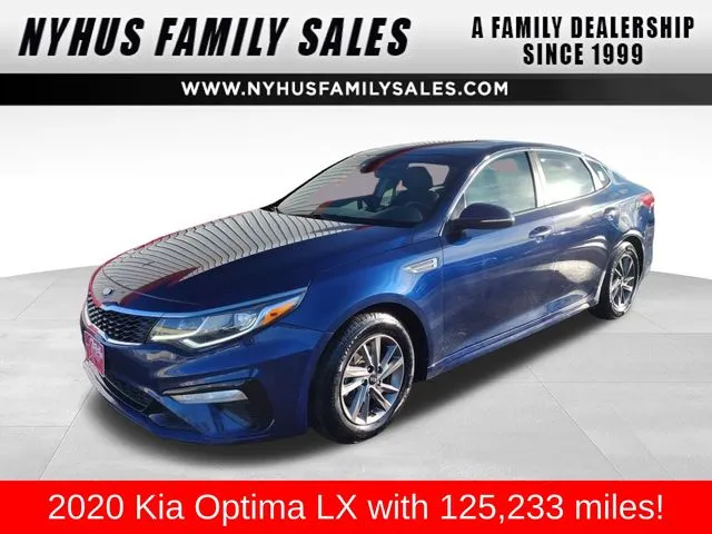 Blue 2020 Kia Optima LX for sale in Perham, MN