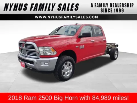 Red 2018 Ram 2500 Big Horn for sale in Perham, MN