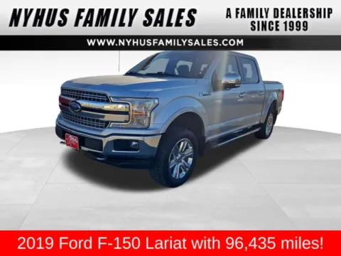 Silver 2019 Ford F-150 Lariat for sale in Perham, MN