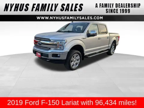 Silver 2019 Ford F-150 Lariat for sale in Perham, MN