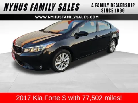Black 2017 Kia Forte S for sale in Perham, MN