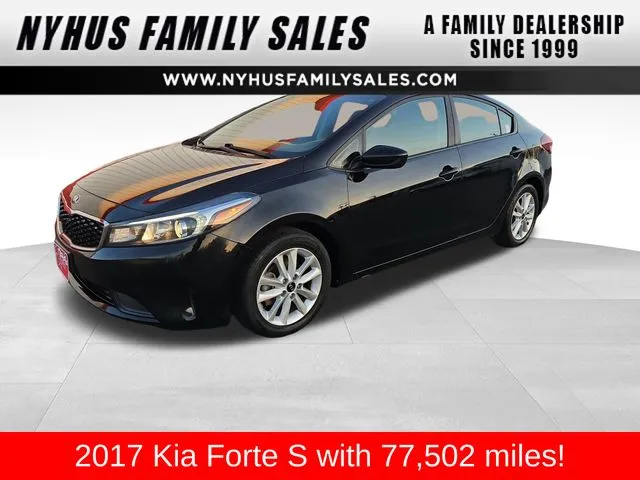 Black 2017 Kia Forte S for sale in Perham, MN