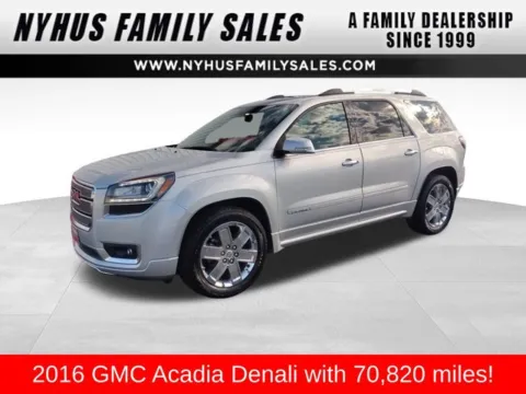 Silver 2016 GMC Acadia Denali for sale in Perham, MN