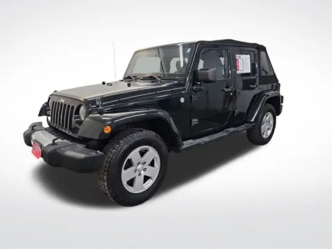 Black 2012 Jeep Wrangler Unlimited Sahara for sale in Perham, MN