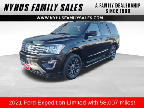 Black 2021 Ford Expedition Limited for sale in Perham, MN
