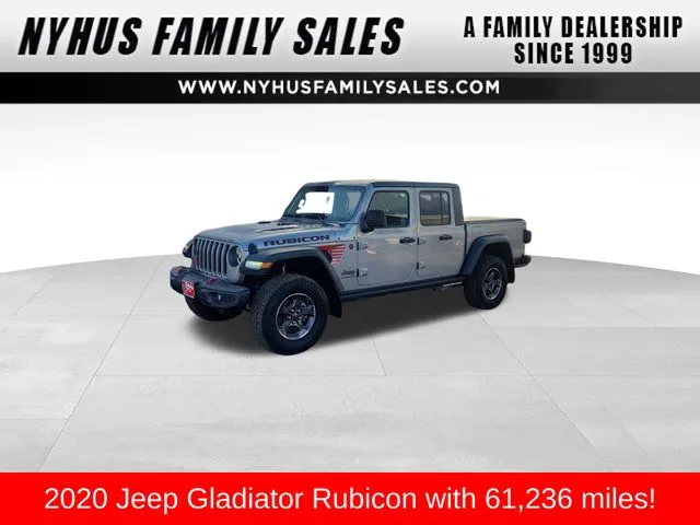 Silver 2020 Jeep Gladiator Rubicon for sale in Perham, MN