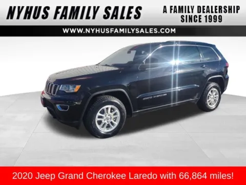 Black 2020 Jeep Grand Cherokee Laredo for sale in Perham, MN
