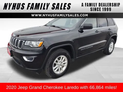 Black 2020 Jeep Grand Cherokee Laredo for sale in Perham, MN