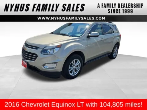 Silver 2016 Chevrolet Equinox LT for sale in Perham, MN