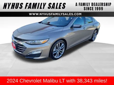 Gray 2024 Chevrolet Malibu LT for sale in Perham, MN