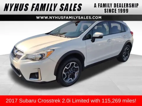 White 2017 Subaru Crosstrek 2.0i Limited for sale in Perham, MN