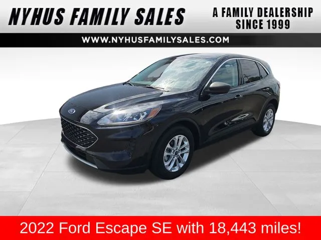 Black 2022 Ford Escape SE for sale in Perham, MN