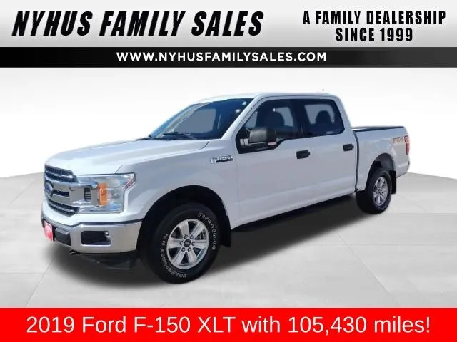 White 2019 Ford F-150 XLT for sale in Perham, MN