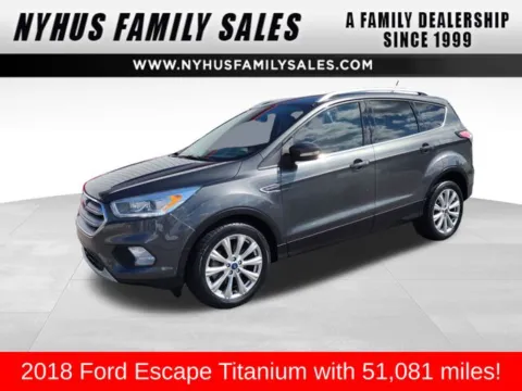 Gray 2018 Ford Escape Titanium for sale in Perham, MN