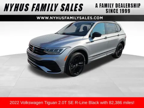 Silver 2022 Volkswagen Tiguan 2.0T SE R-Line Black for sale in Perham, MN