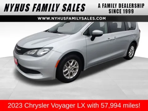 Silver 2023 Chrysler Voyager LX for sale in Perham, MN