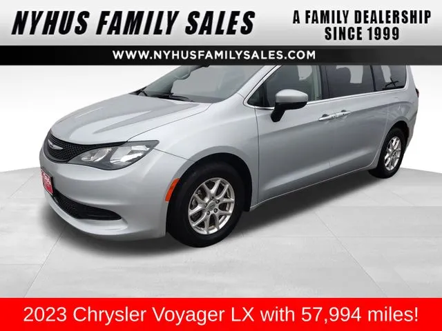 Silver 2023 Chrysler Voyager LX for sale in Perham, MN
