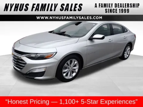 Silver 2022 Chevrolet Malibu LT for sale in Perham, MN