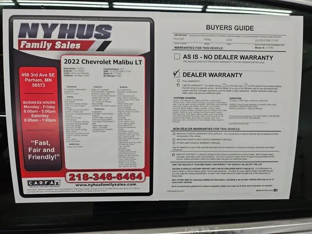 2022 Chevrolet Malibu 1LT - Photo 50