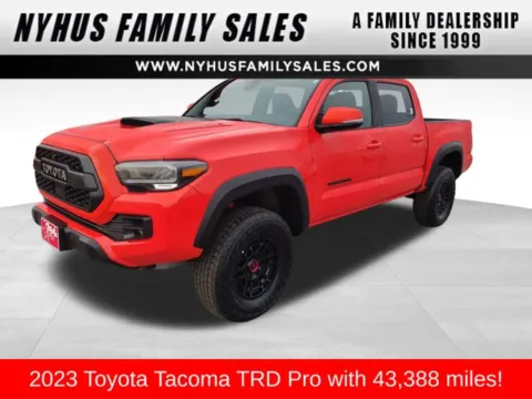 Orange 2023 Toyota Tacoma TRD Pro for sale in Perham, MN