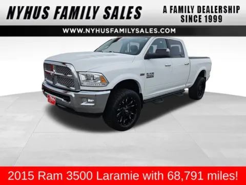 White 2015 Ram 3500 Laramie for sale in Perham, MN