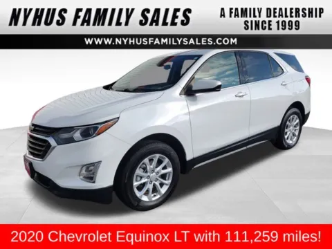 White 2020 Chevrolet Equinox LT for sale in Perham, MN