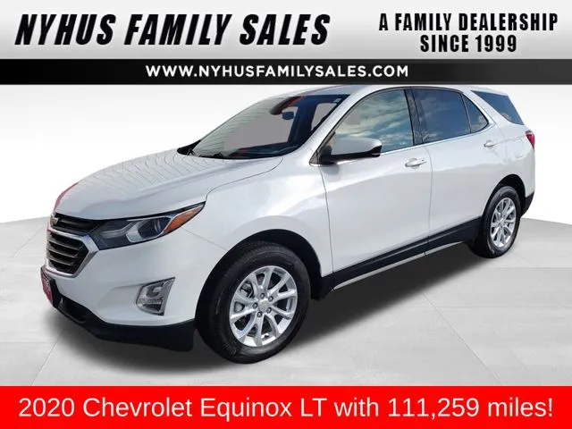 White 2020 Chevrolet Equinox LT for sale in Perham, MN
