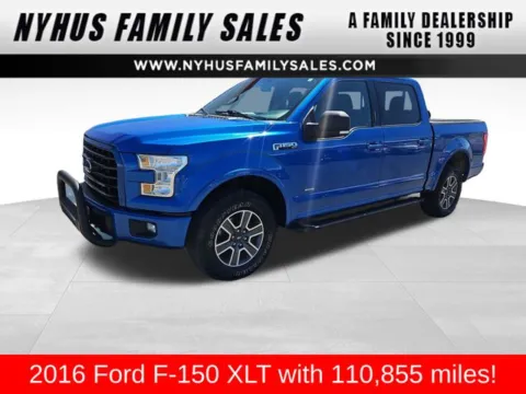 Blue 2016 Ford F-150 XLT for sale in Perham, MN
