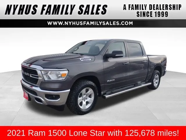 Gray 2021 Ram 1500 Big Horn/Lone Star for sale in Perham, MN