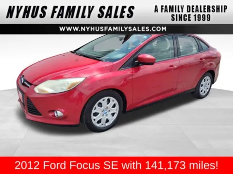 Red 2012 Ford Focus SE for sale in Perham, MN