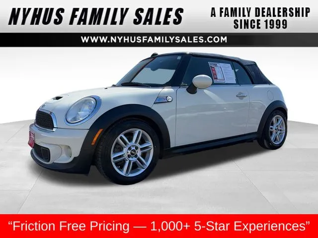 White 2012 MINI Cooper S for sale in Perham, MN