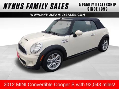 White 2012 MINI Cooper S for sale in Perham, MN