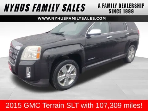 Black 2015 GMC Terrain SLT-2 for sale in Perham, MN