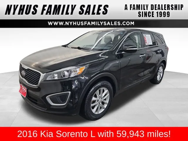 Black 2016 Kia Sorento L for sale in Perham, MN